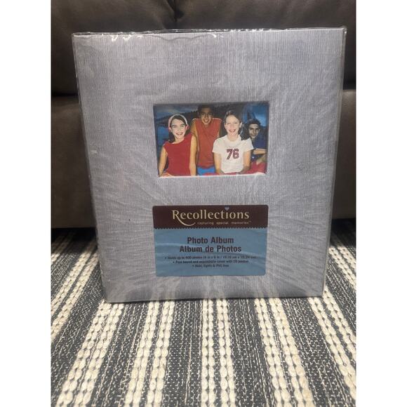 Recollections 4x6 Photo Album Holds 400 Photos Brand New Sealed Memory Book - Picture 1 of 4